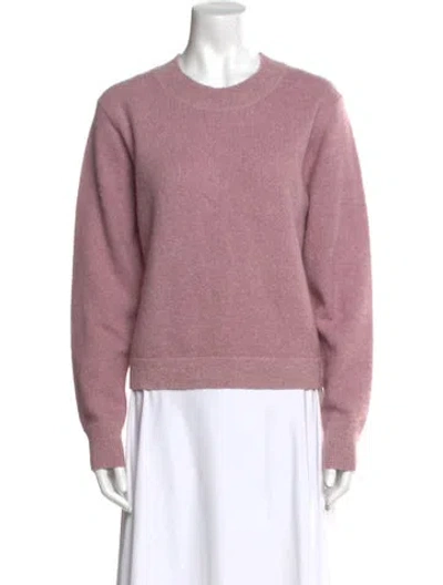 Pre-owned Vince Crew Neck Sweater In Pink