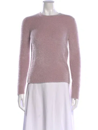 Pre-owned Vince Crew Neck Sweater In Purple