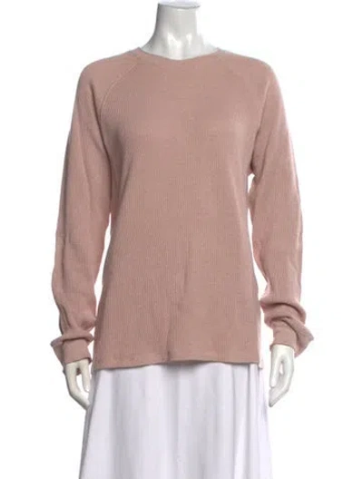 Pre-owned Vince Crew Neck Sweater W/ Tags In Pink