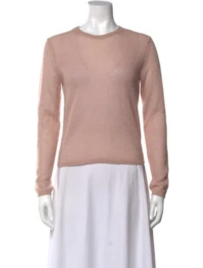 Pre-owned Vince Crew Neck Sweater W/ Tags In Pink