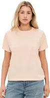 Vince Crew Neck Tee Rose Nectar In Rose Nectar