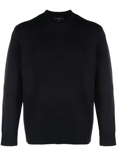 Vince Pullover Mit Rundem Ausschnitt In Blue