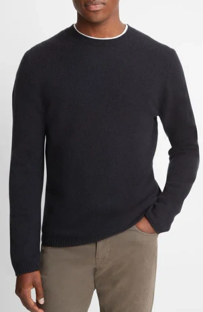 Vince Purple Marled Sweater In Coastal