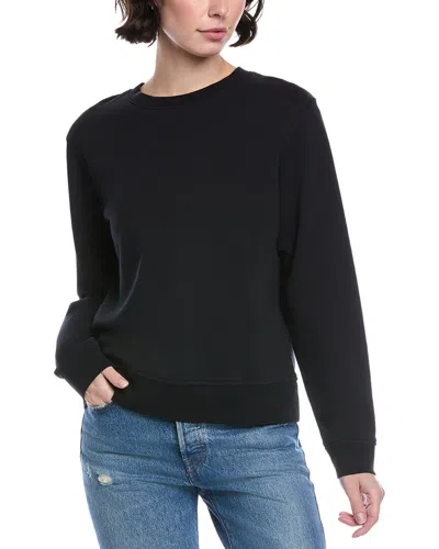 Vince Crewneck Pullover In Black