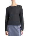 Vince Coated Cotton Pullover In Night Lake In Night Lake