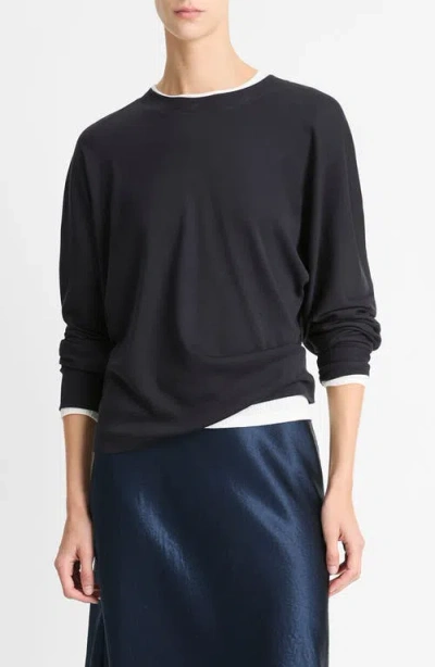 Vince Crewneck Sweatshirt In Coastal