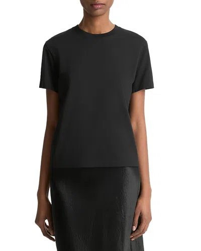 Vince Crewneck Tee In Black