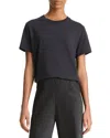 Vince Crewneck Tee In Blue