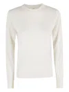 Vince Crewneck Top In White