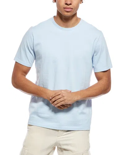 Vince Crewneck T-shirt In Blue