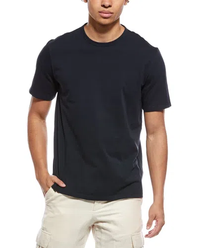 Vince Crewneck T-shirt In Blue