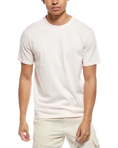 Vince Crewneck T-shirt In Pink