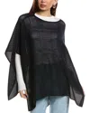 Vince Crochet Boatneck Poncho