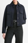 Vince Crop Jacket In Coastal