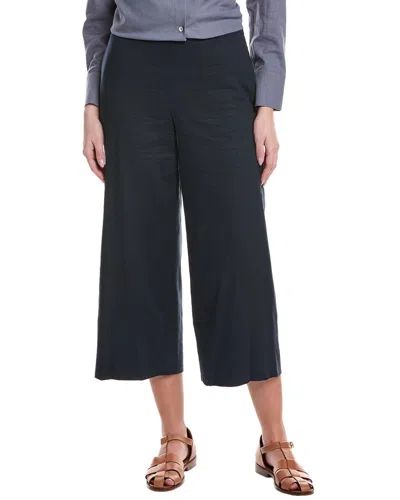 VINCE VINCE CROP WIDE LINEN-BLEND PANT