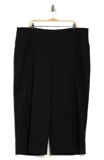 VINCE VINCE CROP WIDE LINEN BLEND PANTS