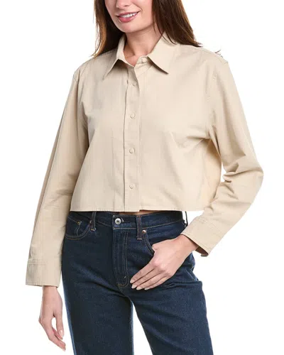 VINCE VINCE CROPPED SHIRT