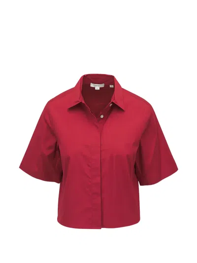 Vince Cropped Top In Red