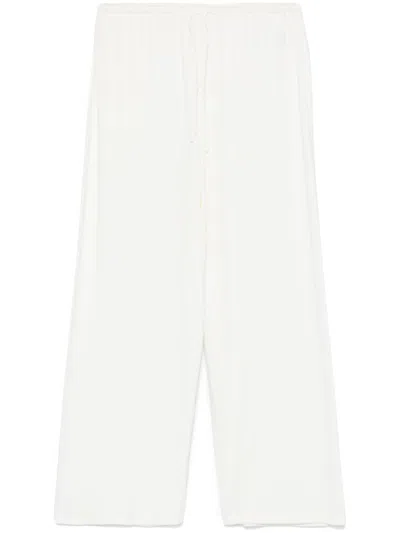 Vince Cropped Trousers In White