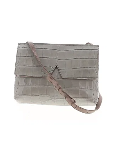 Pre-owned Vince Crossbody Bag In Gray