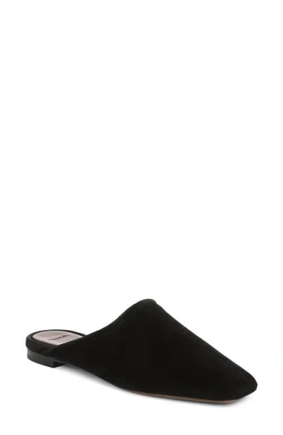 Vince Dakota Ii Flat Mule In Black