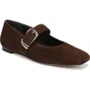 Vince Daniela Mary Jane Flat In Brown