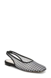 Vince Daphne Ii Slingback Flat In Black