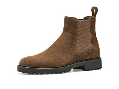Vince Dave Men's Boots Birchwood Leather: 12 M In Animal Print