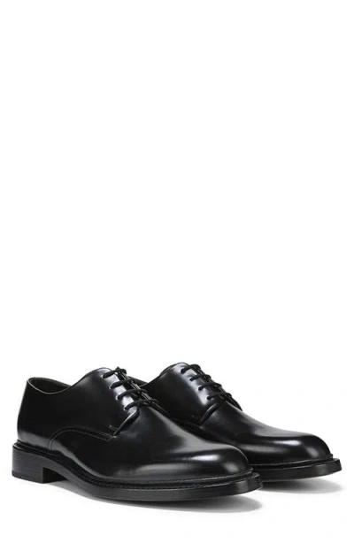 Vince Davies Plain Toe Derby In Black