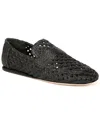 Vince Women's Davis Raffia Loafer Flats In Black