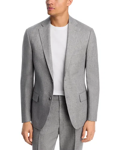 Vince Delave Linen Slim Fit Suit Jacket In Gray