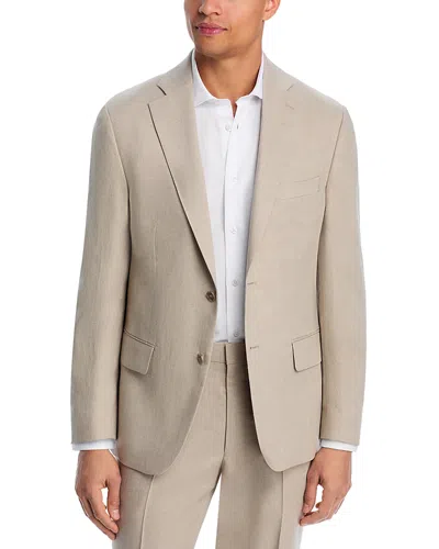 Vince Delave Linen Slim Fit Suit Jacket In Neutral