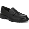 Vince Delmore Penny Loafer In Black