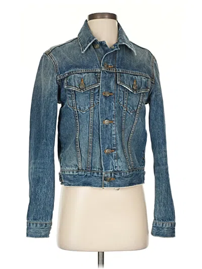 Pre-owned Vince Denim Jacket In Blue