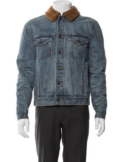 Pre-owned Vince Denim Jacket In Blue