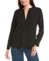 Vince Dolman Sleeve Blouse In Black