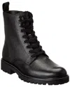 Vince Dominic Plain Toe Boot In Black