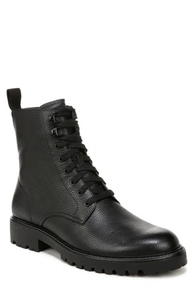 Vince Dominic Plain Toe Boot In Black