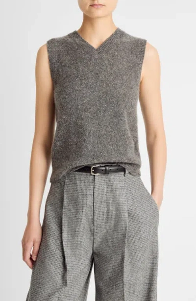VINCE VINCE DONEGAL BOILED CASHMERE SWEATER VEST