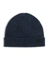 Vince Donegal Cashmere Beanie In Blue