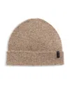 Vince Donegal Cashmere Beanie In Brown