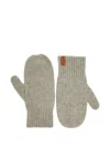 Vince Donegal Cashmere Mittens In Gray