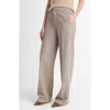 Vince Donegal Wide Leg Pants In Gray