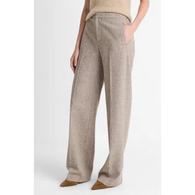 Vince Donegal Wide Leg Pants In Gray