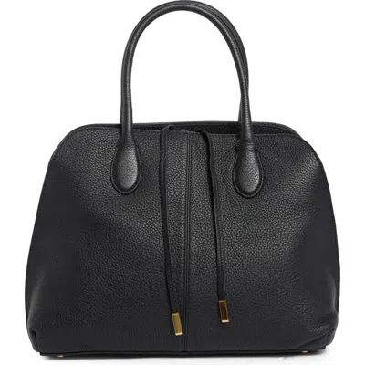 Vince Donna Medium Satchel In Black