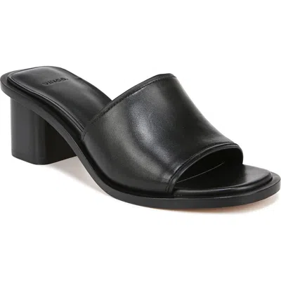 Vince Donna Slide Sandal In Black