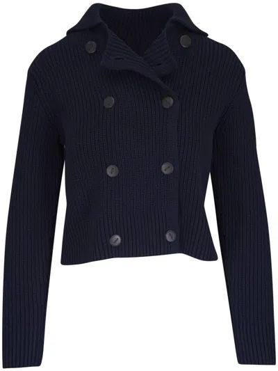VINCE DOUBLE-BREASTED CARDIGAN