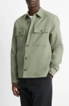 Vince Double Face Workwear Button-up Shirt