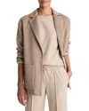 Vince Double Faced Cardigan Blazer In Neutral