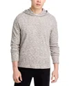 Vince Double Knit Sweater In Black/off White